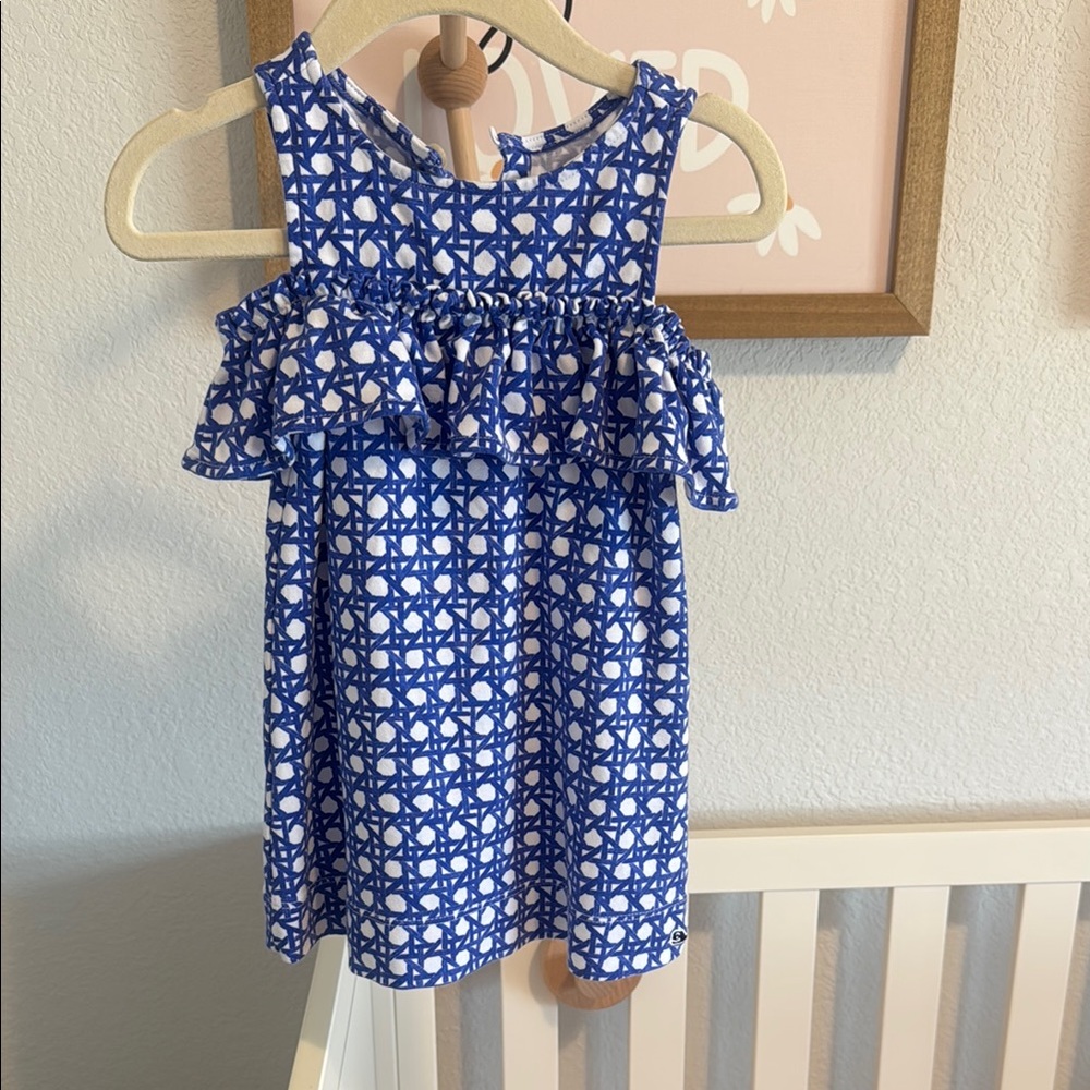 Vineyard Vines Blue and White Casual Sundress